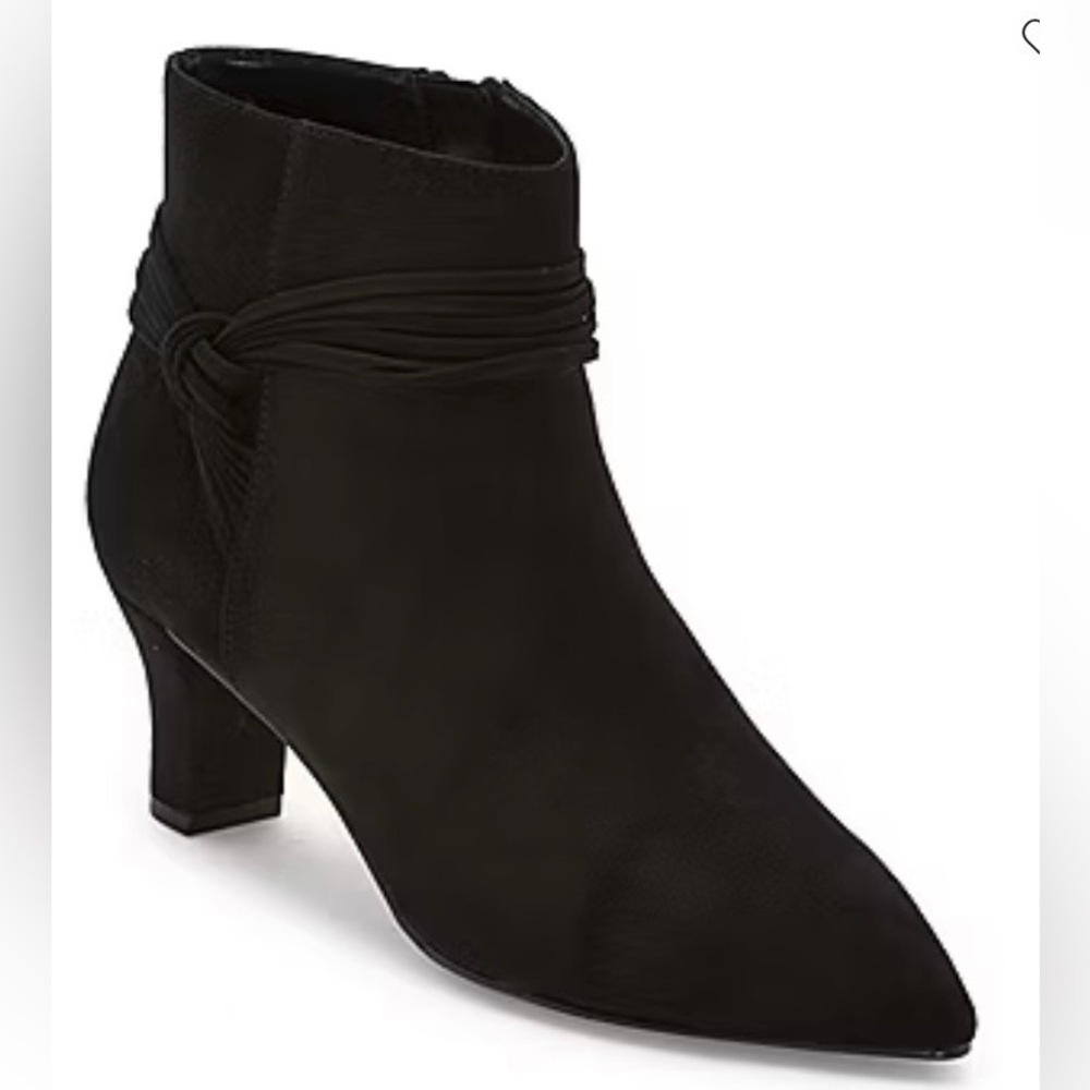East 5th Black Ankle Booties